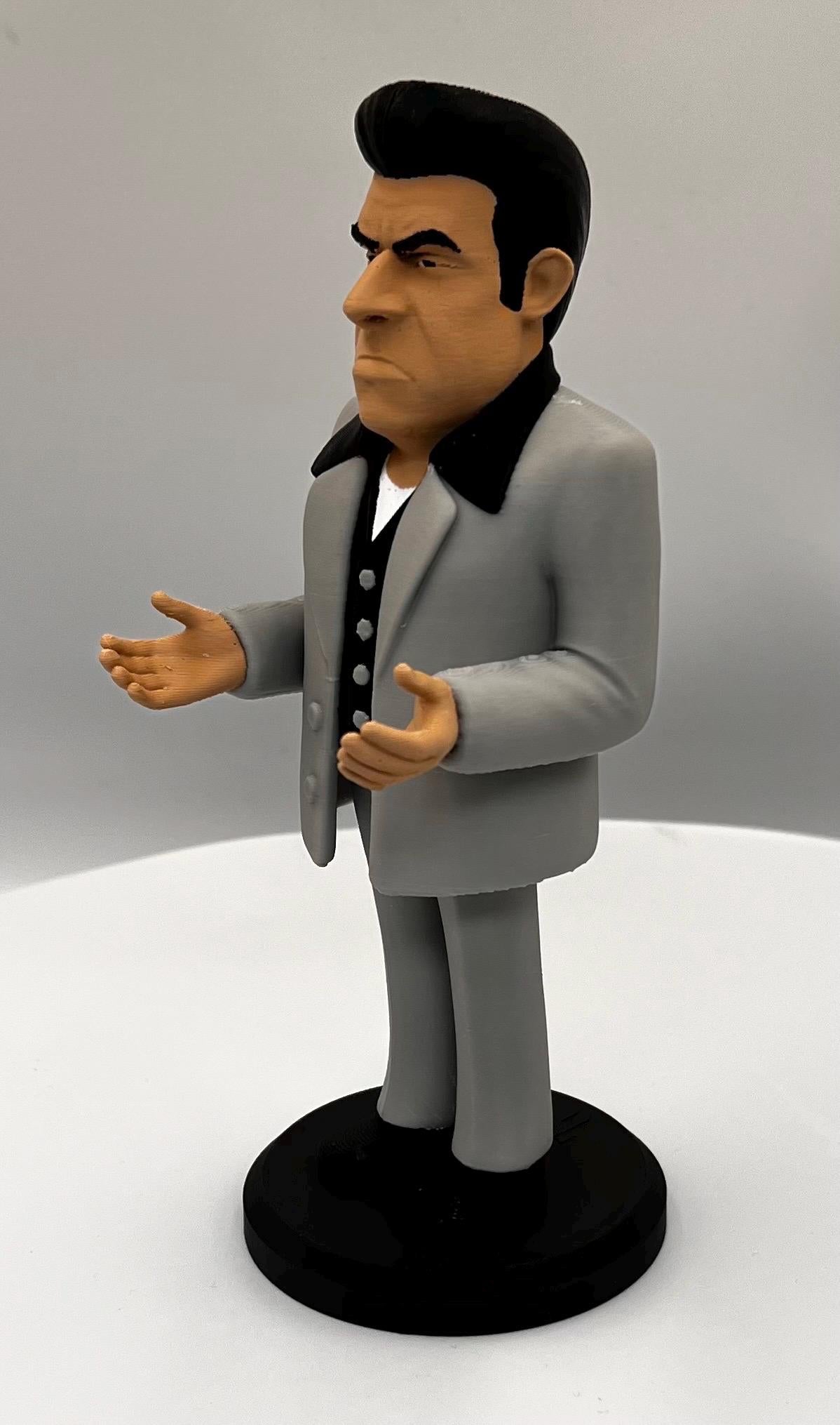 The Mob Trio - Iconic Mobster Figurine Set (Mini Edition) | High-Quality Caricature Statues