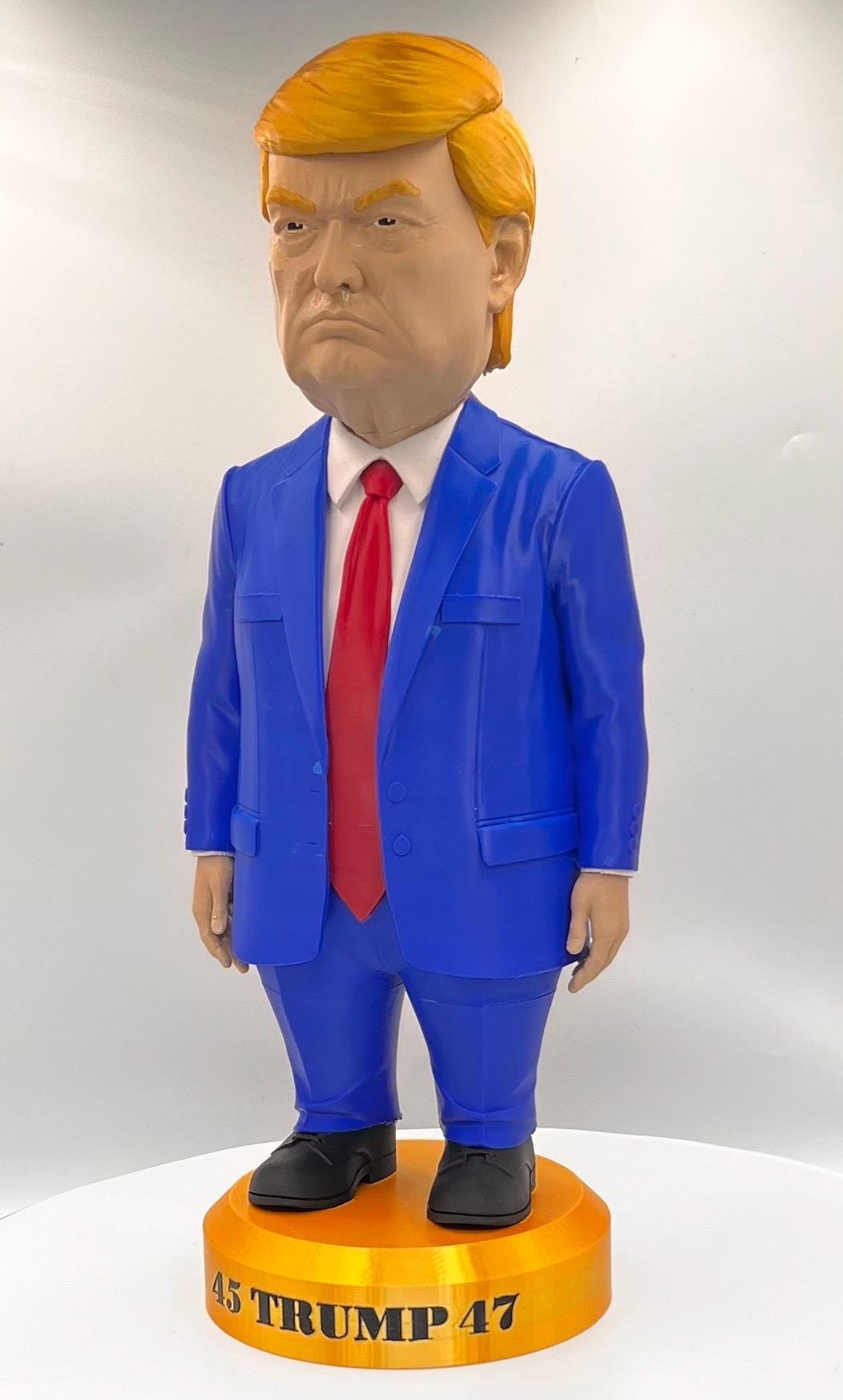 Donald Trump - Iconic Political Figurine | High-Quality Caricature Statue (Standard & Mini Edition)