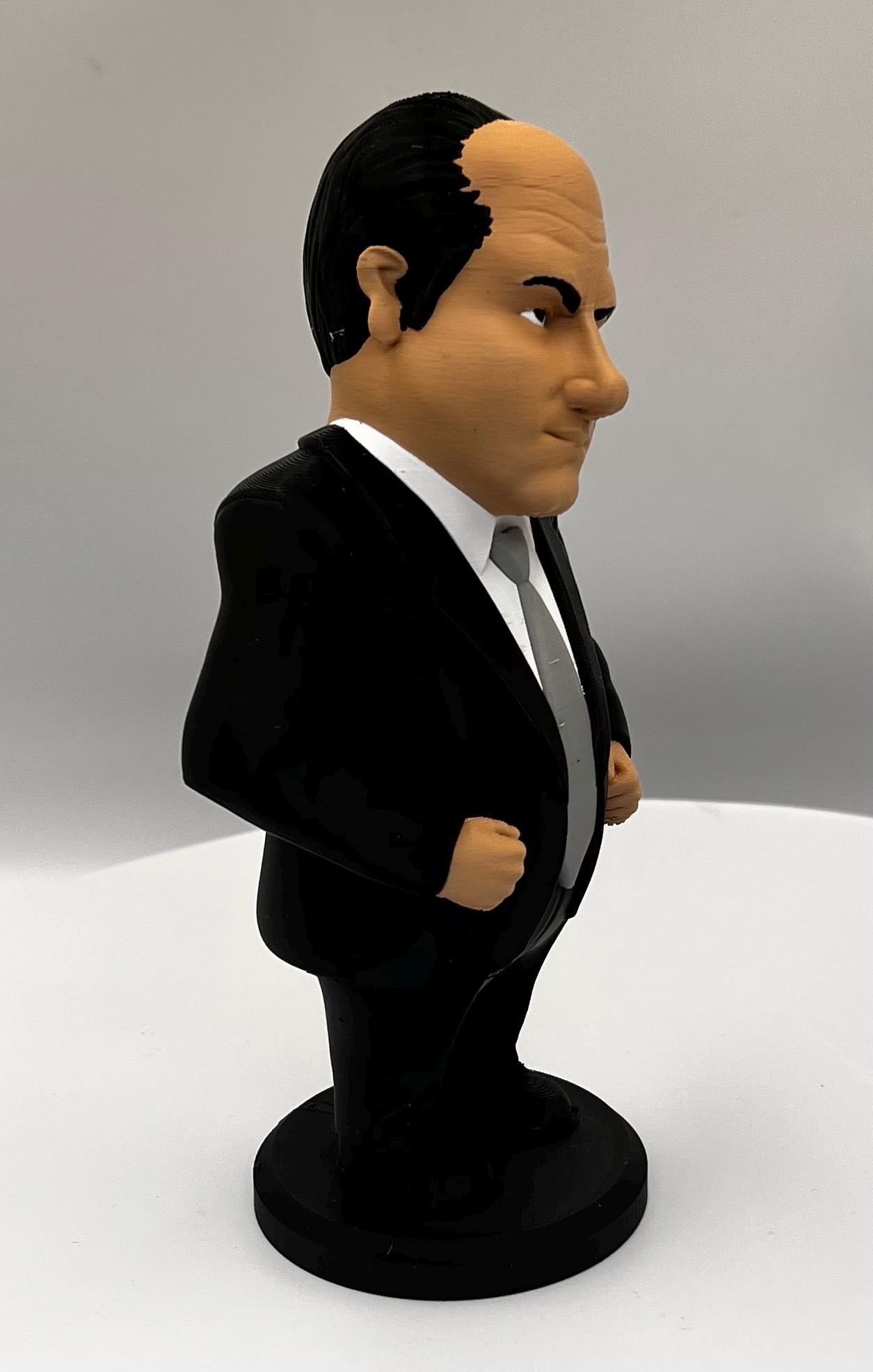 The Mob Trio - Iconic Mobster Figurine Set (Mini Edition) | High-Quality Caricature Statues