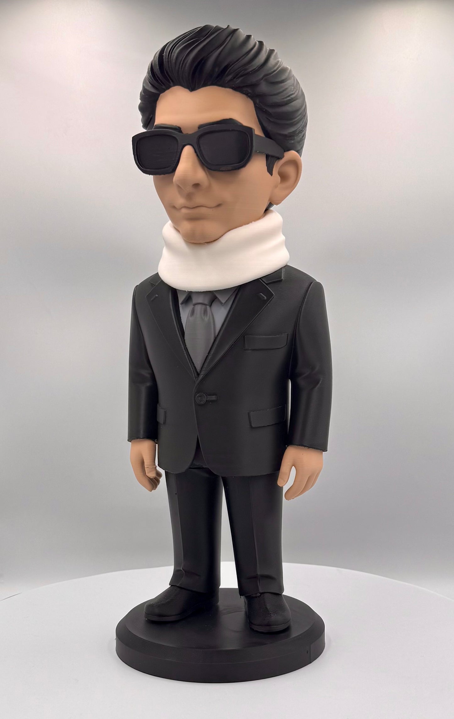 Chrissy Moltisanti (Neck Brace Edition) - Iconic Mobster Figurine | Mini 10.5” & Standard 18.5” Statue