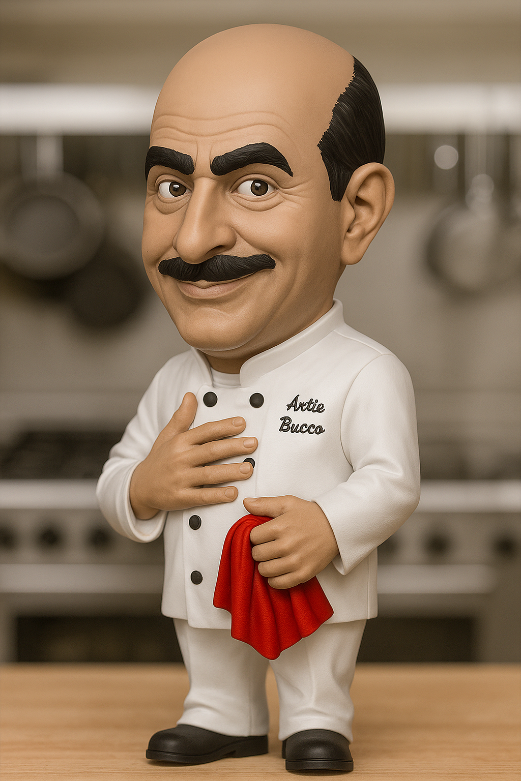 Artie Bucco - Iconic Mobster Figurine | High-Quality Caricature Statue (Mini Edition) | Crime Family Collection