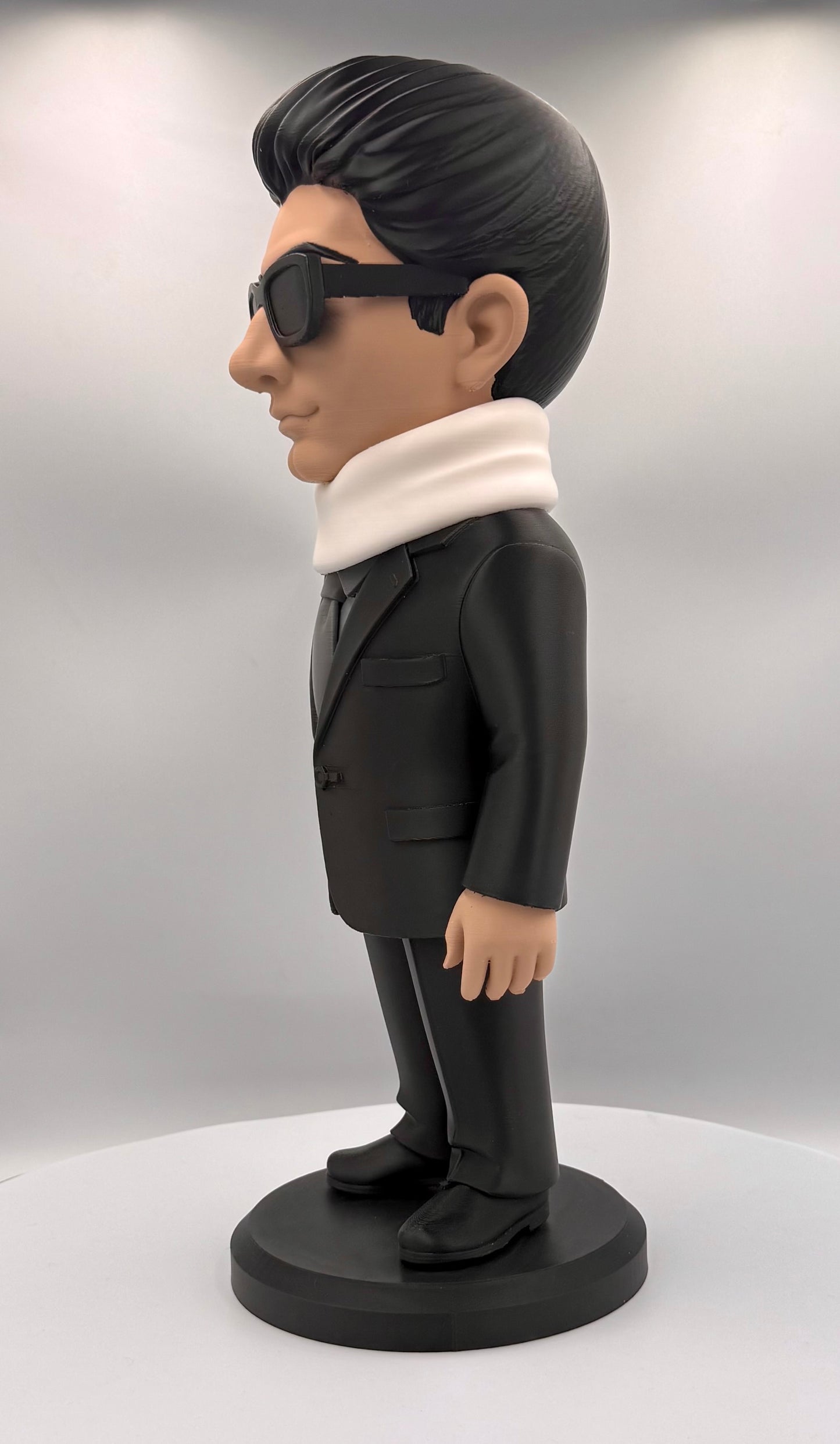 Chrissy Moltisanti (Neck Brace Edition) - Iconic Mobster Figurine | Mini 10.5” & Standard 18.5” Statue