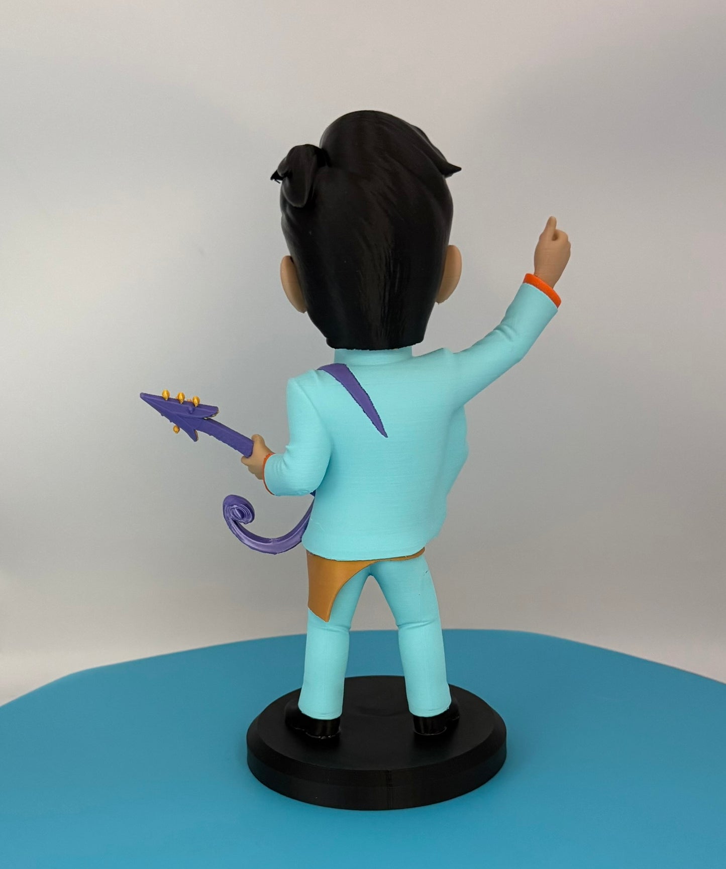Purple Rain Icon – Music Legend Figurine | High-Quality Caricature Statue (240mm Edition) 🎸
