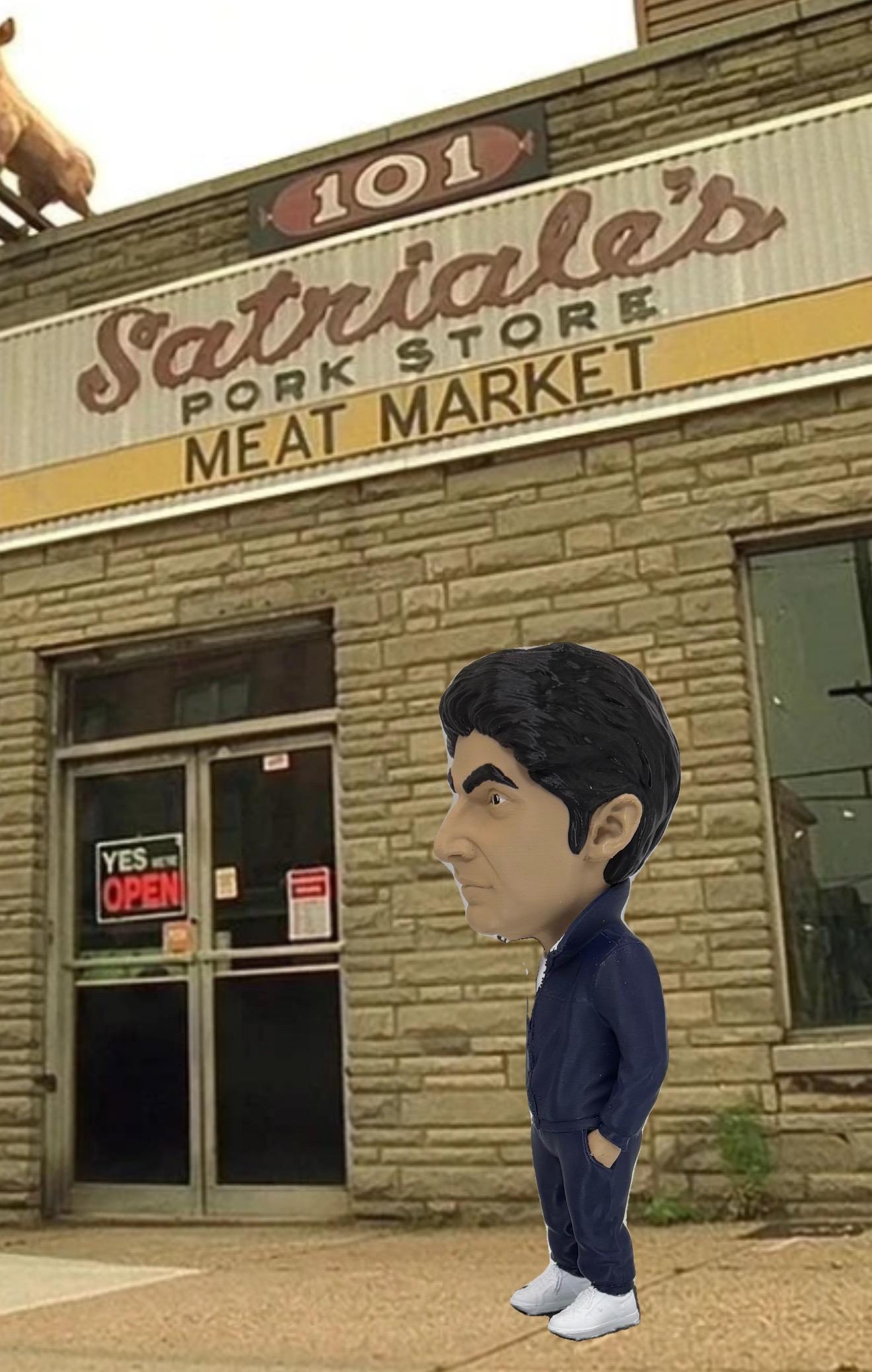 Christopher Moltisanti - Iconic Mobster Figurine | High-Quality Caricature Statue (Mini Edition) | Crime Family Collection