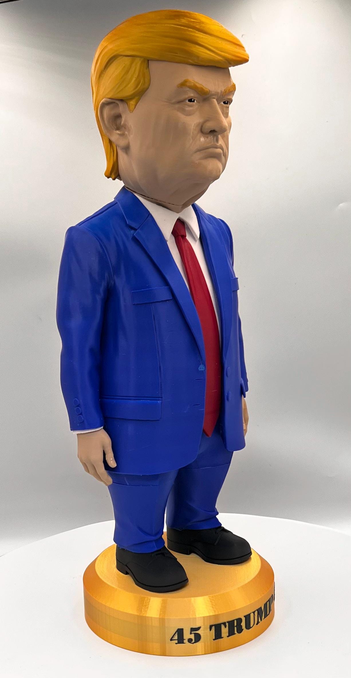 Donald Trump Figurine – 3D Printed Political Caricature Statue