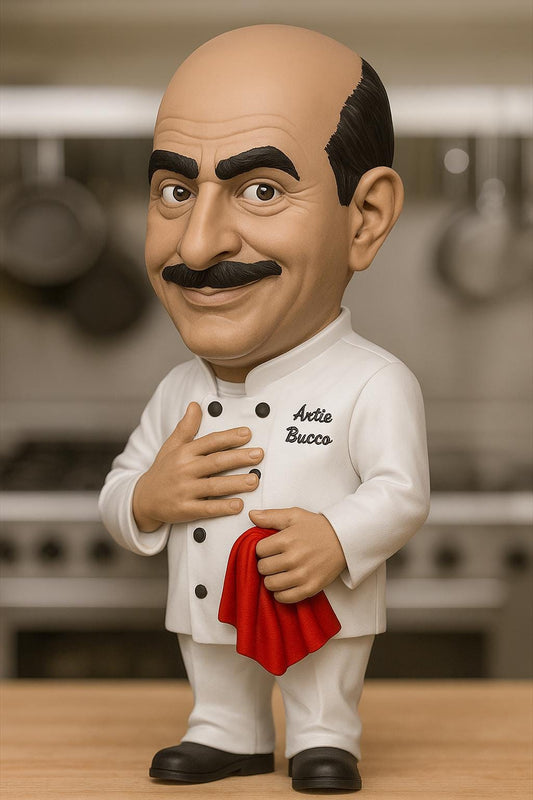Artie Bucco Figurine – 3D Printed Mob Boss Caricature (9.5 200mm Mini)