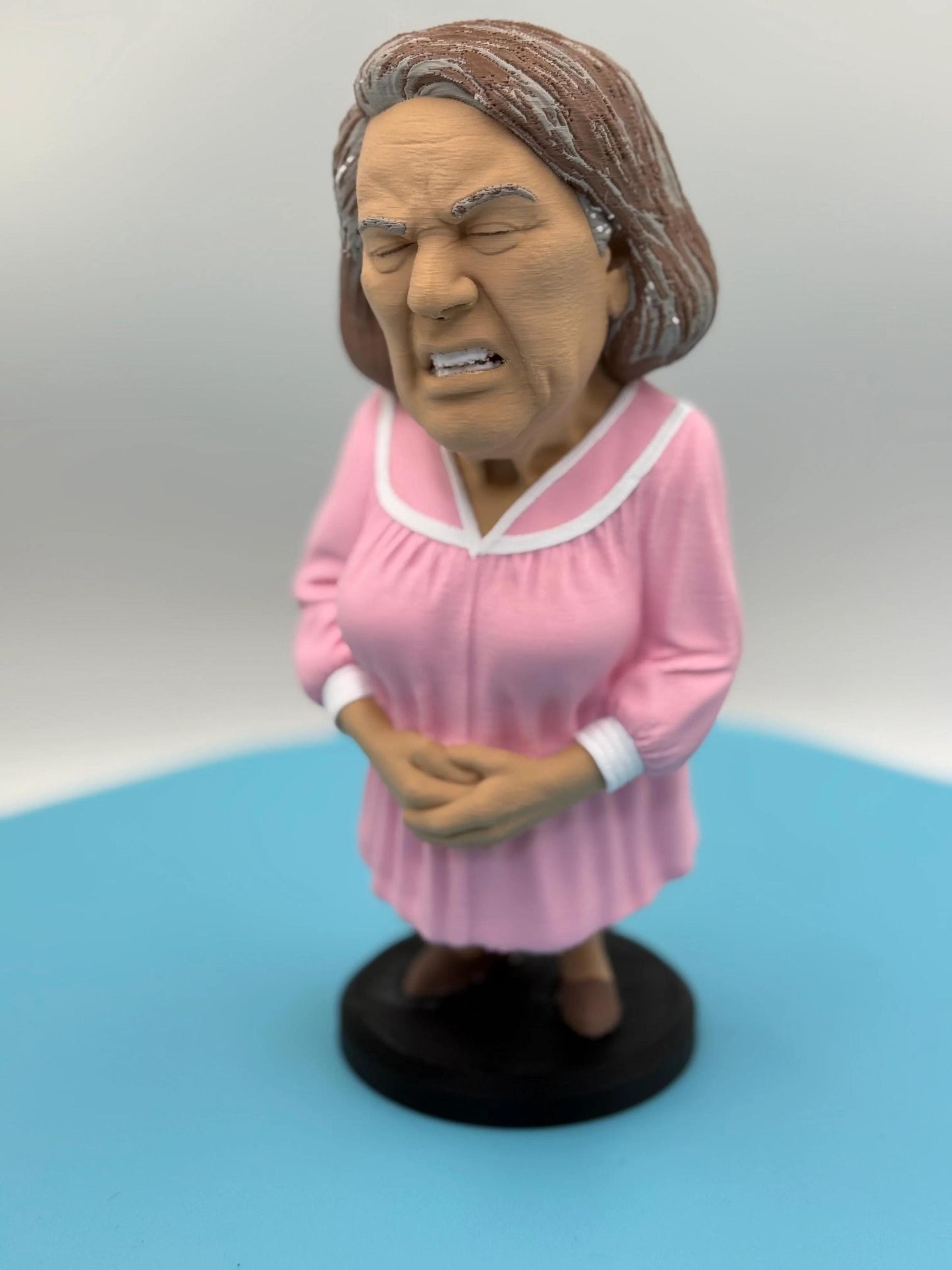 Olivia Soprano Figurine - 3D Printed Mob Boss Caricature (9.5 200mm Mini)