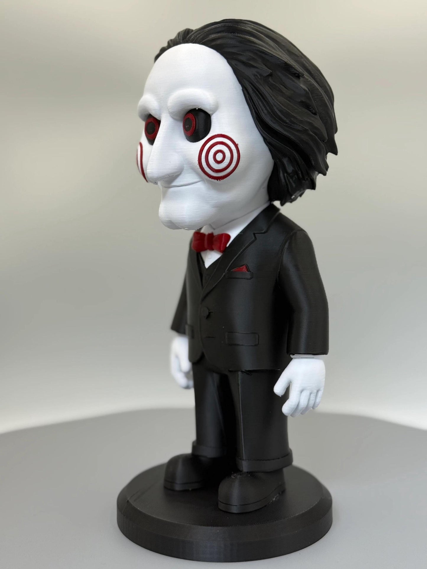 Billy the Puppet Figurine: Menacing Horror Decor, (10.5” | 240mm Edition)