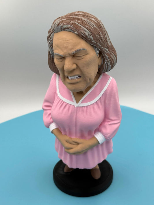 Olivia Soprano Figurine - 3D Printed Mob Boss Caricature (9.5 200mm Mini)