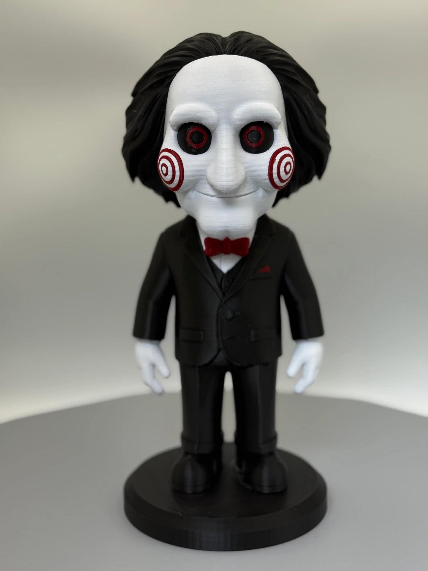 Billy the Puppet Figurine: Menacing Horror Decor, (10.5” | 240mm Edition)