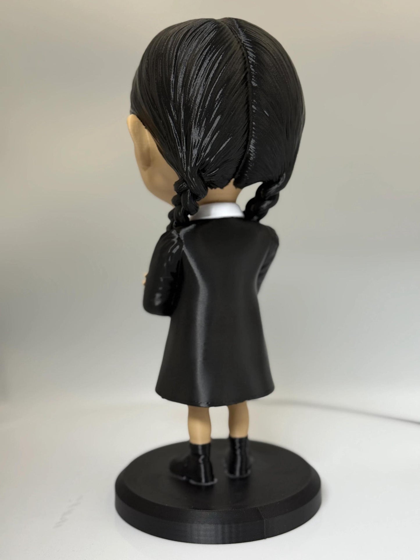 Gothic Schoolgirl Figurine: Spooky Caricature Fan Art (10.5” | 240mm Edition)