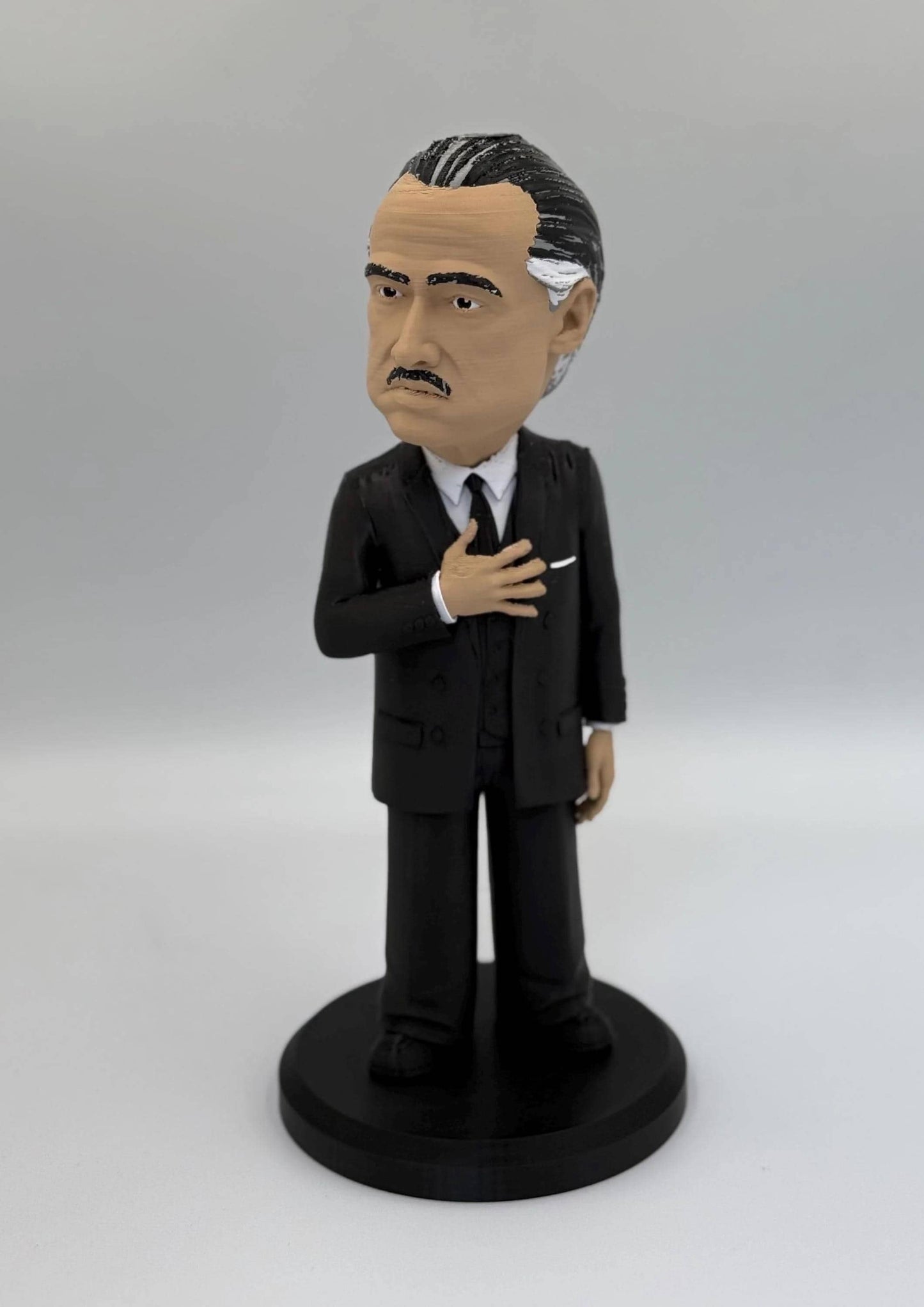 Mobster Figurine - "The Don" Caricature Statue, Crime Family Collection (10.5” | 240mm Edition)