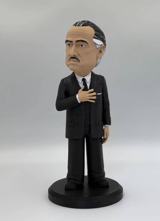 Mobster Figurine - "The Don" Caricature Statue, Crime Family Collection (10.5” | 240mm Edition)