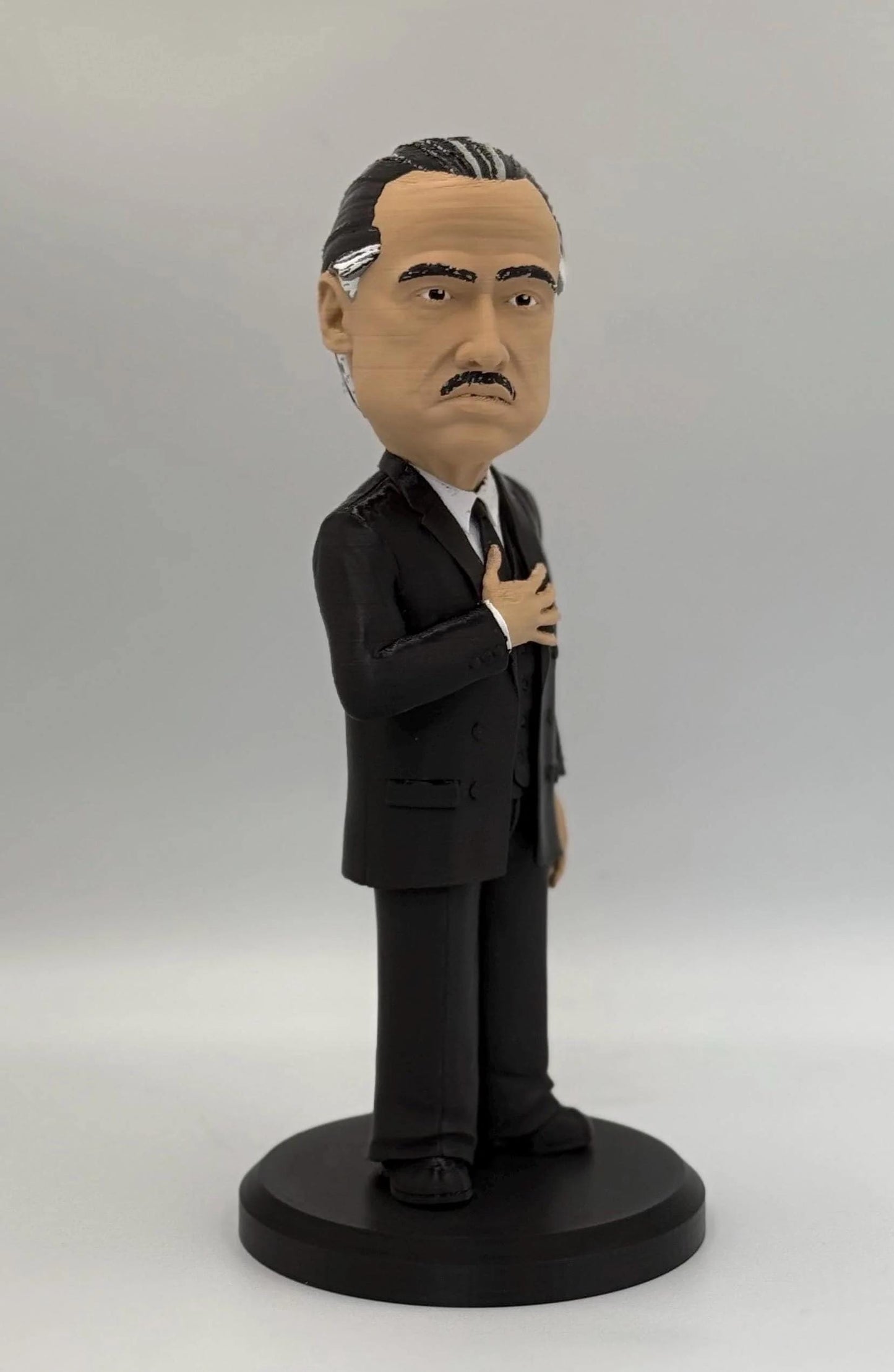 Mobster Figurine - "The Don" Caricature Statue, Crime Family Collection (10.5” | 240mm Edition)