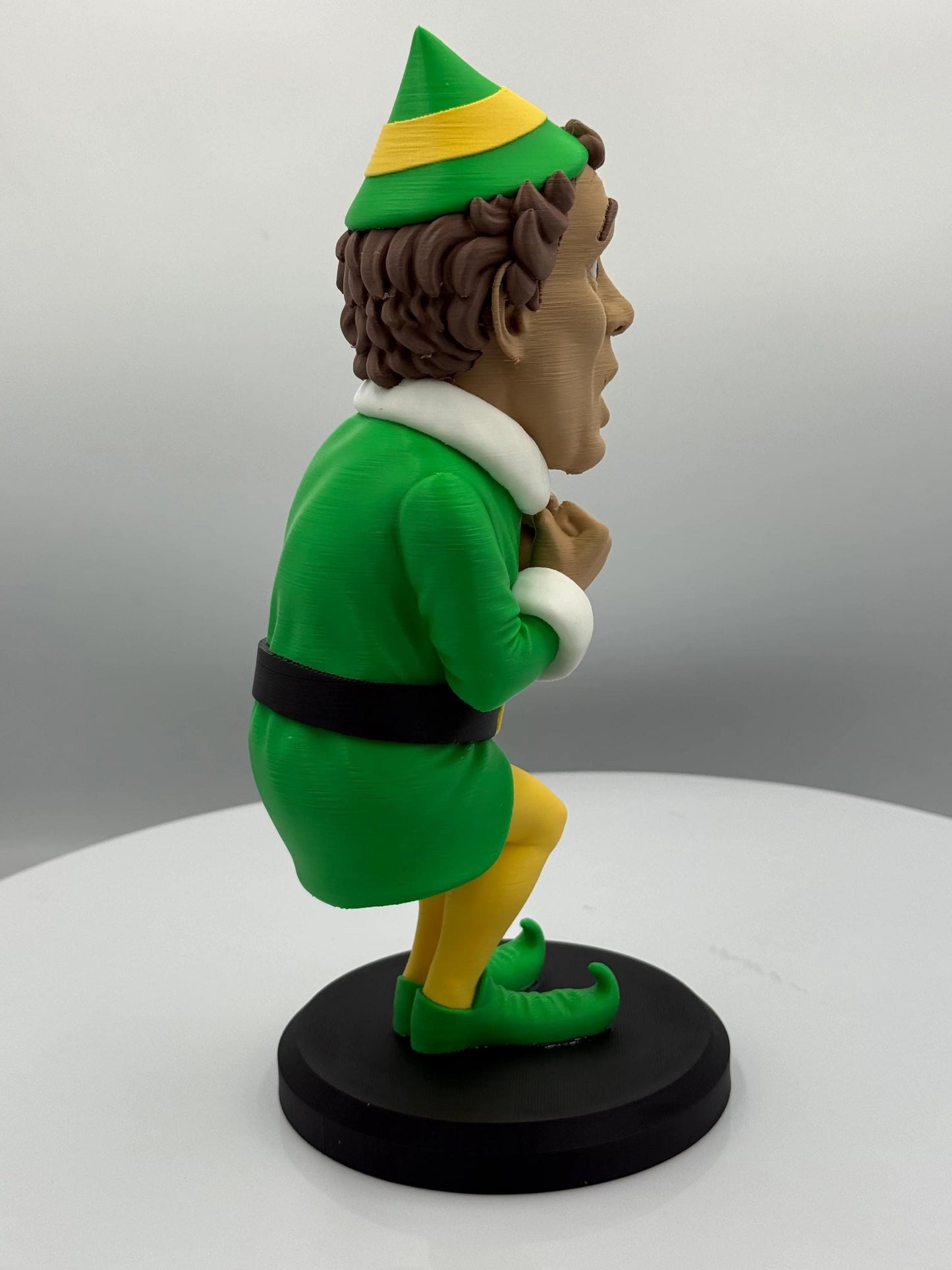 North Pole Helper - Holiday Elf Caricature Statue | (10.5” | 240mm Edition)