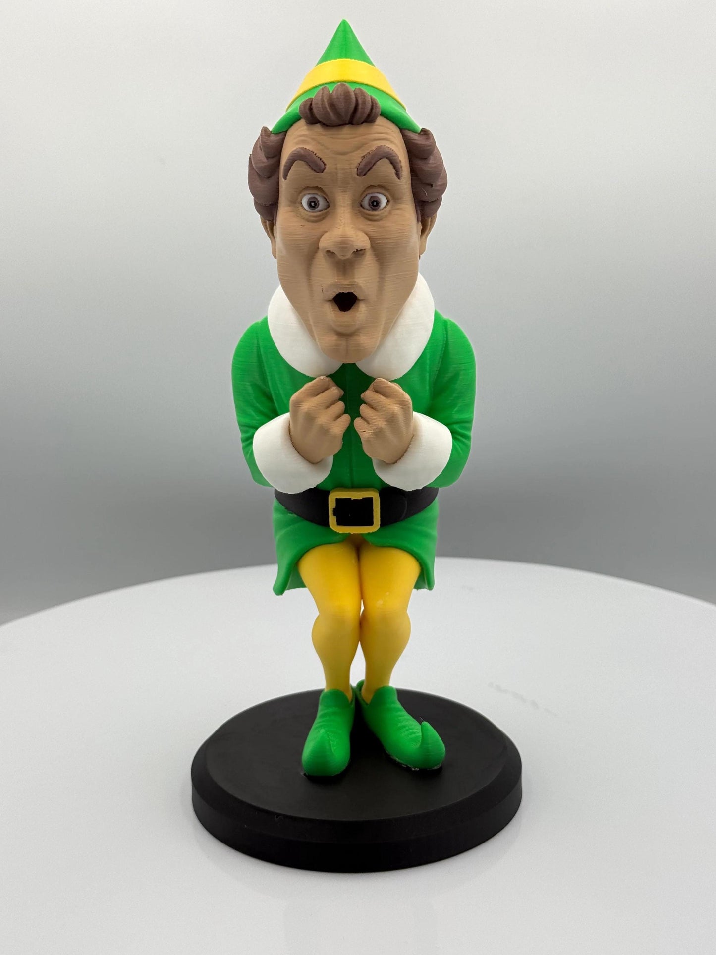 North Pole Helper - Holiday Elf Caricature Statue | (10.5” | 240mm Edition)