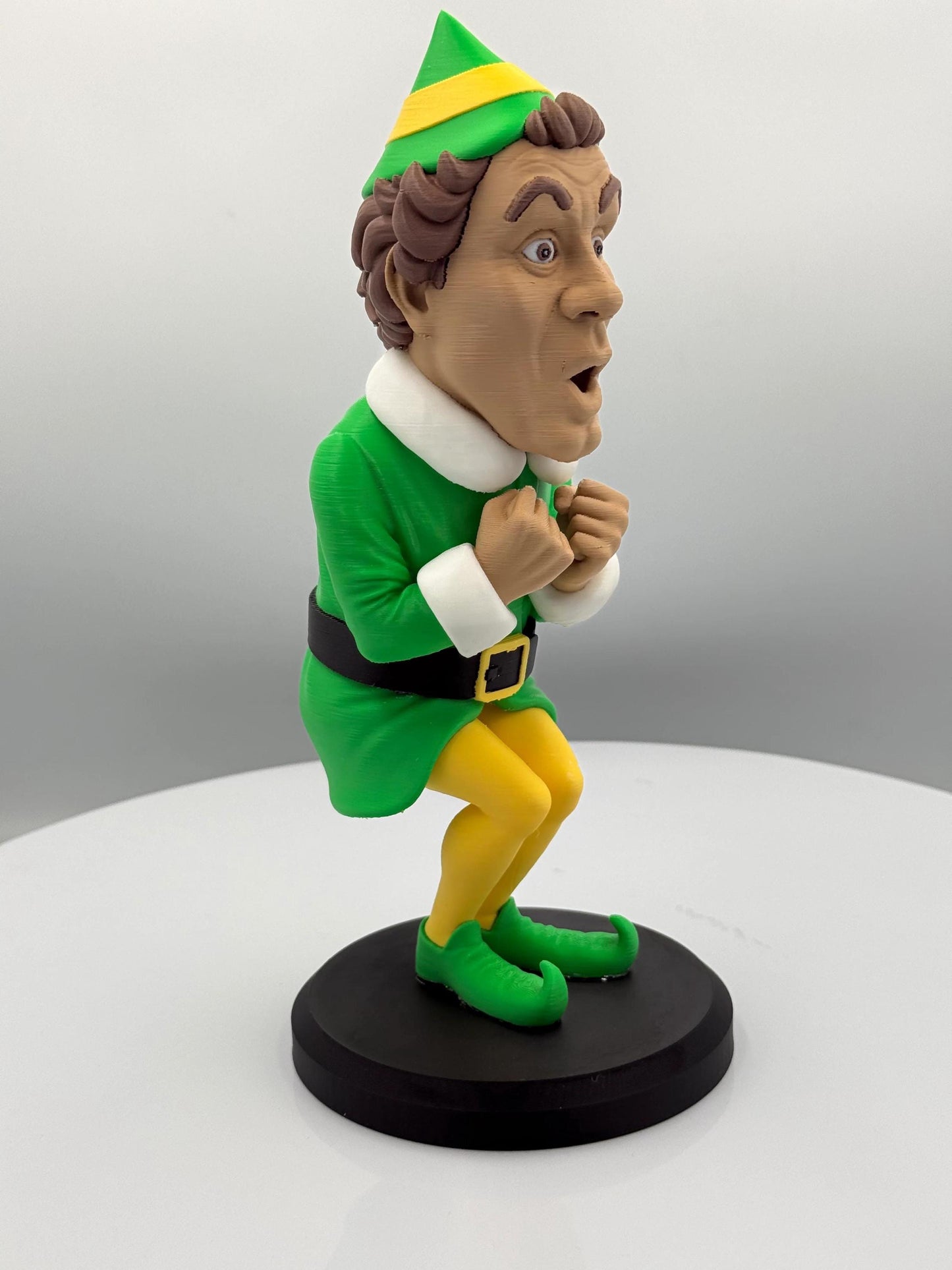 North Pole Helper - Holiday Elf Caricature Statue | (10.5” | 240mm Edition)