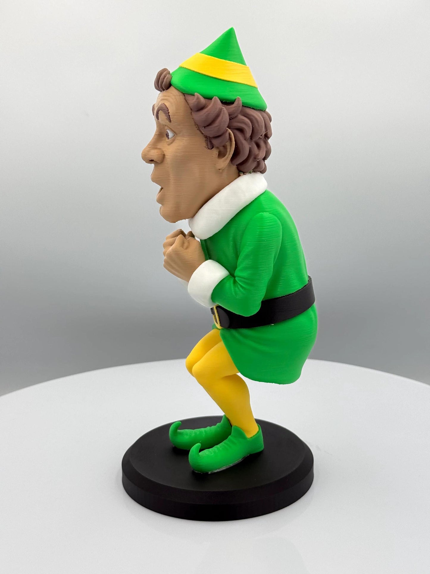 North Pole Helper - Holiday Elf Caricature Statue | (10.5” | 240mm Edition)