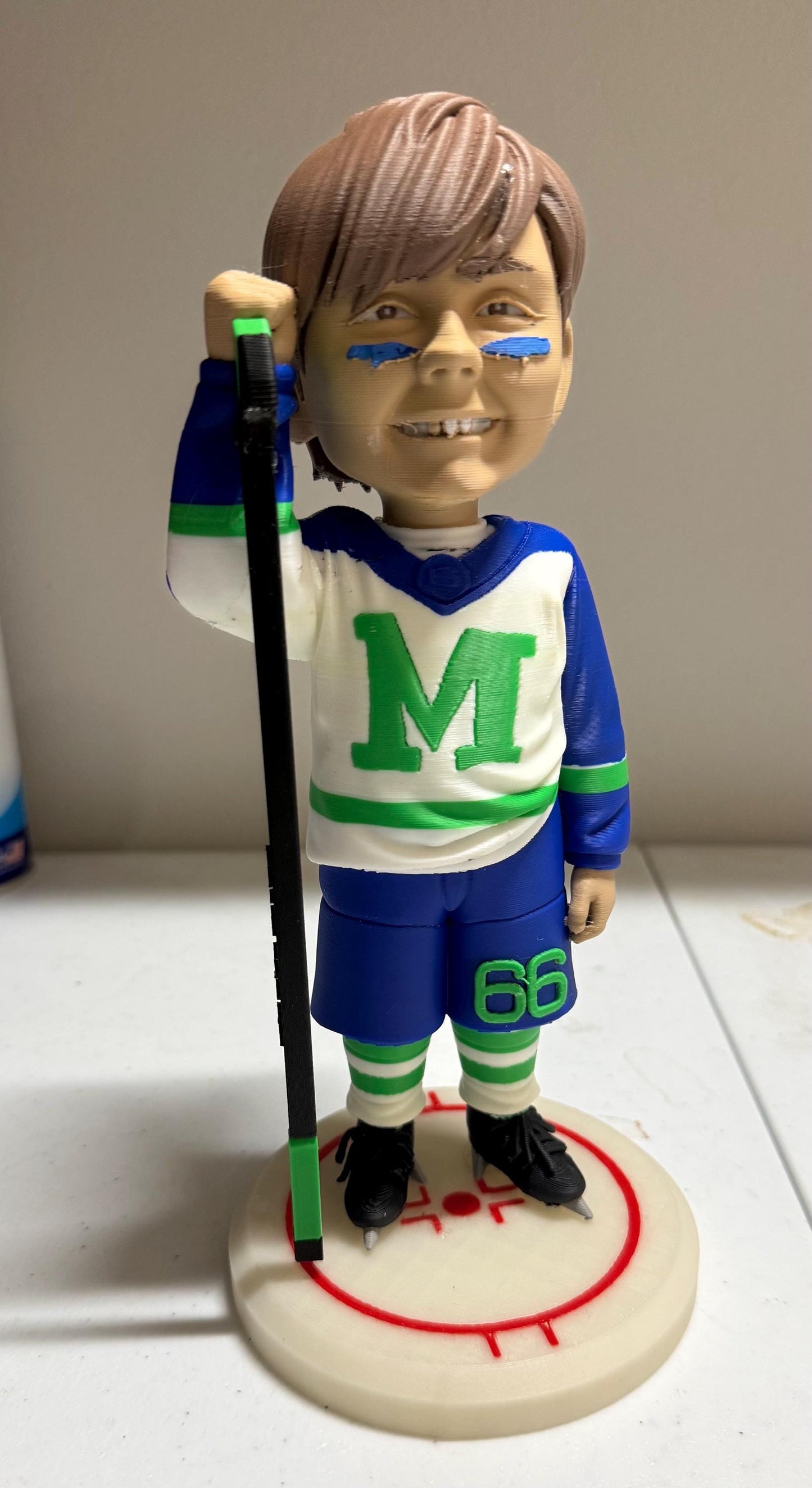 Custom 3D-Printed Caricature Statue | Fully Personalized from Your Photos | 240mm Tall Figure