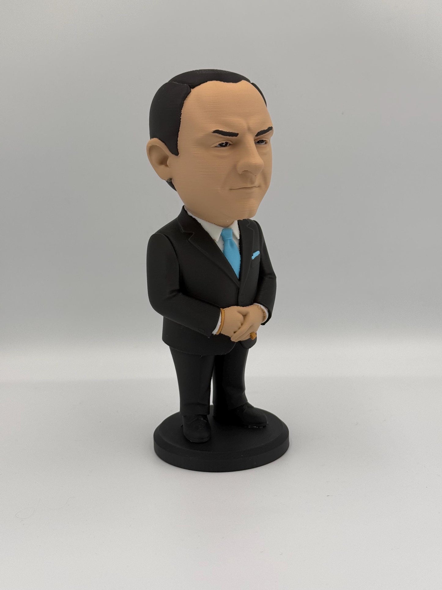 Tony Soprano - Boss of North Jersey Iconic Mobster Caricature Figurine Mini