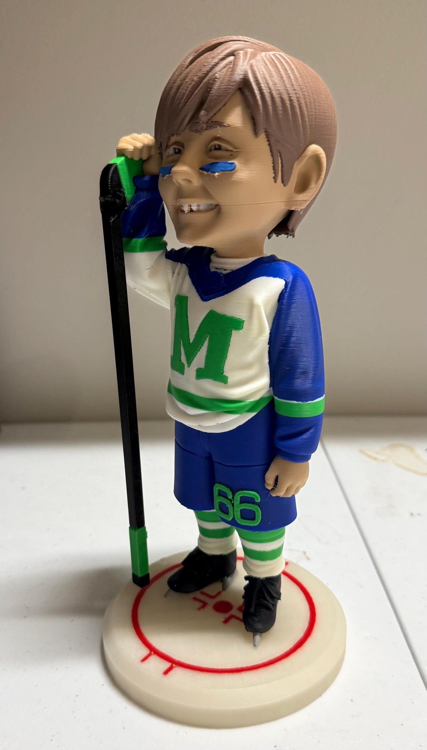 Custom 3D-Printed Caricature Statue | Fully Personalized from Your Photos | 240mm Tall Figure